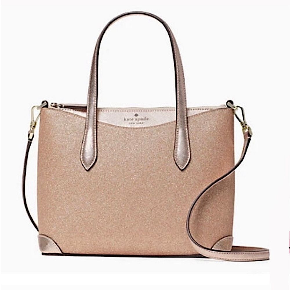 Kate Spade Rose Gold Shimmy Crossbody